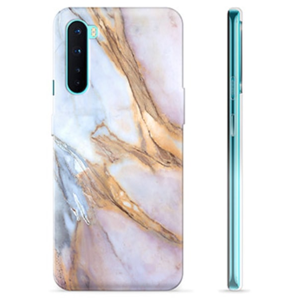OnePlus Nord TPU-Skal - Elegant Marmor Animerad