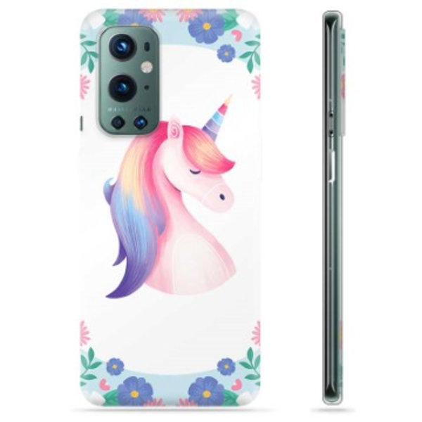 OnePlus 9 Pro TPU-Skal - Enhörning Animerad