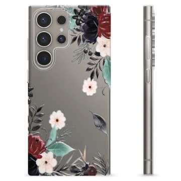 Samsung Galaxy S24 Ultra TPU-Skal - Höstblommor Animerad