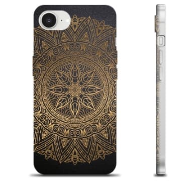 iPhone 16e TPU-Skal - Mandala Genomskinlig