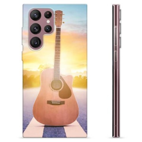 Samsung Galaxy S22 Ultra 5G TPU-Skal - Gitarr Animerad