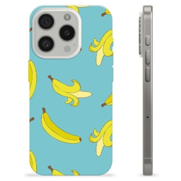 iPhone 15 Pro TPU-Skal - Bananer Animerad