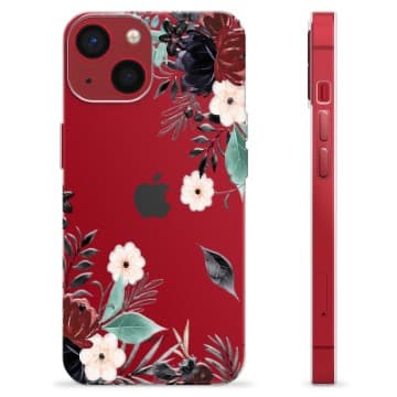 iPhone 13 Mini TPU-Skal - Höstblommor Animerad