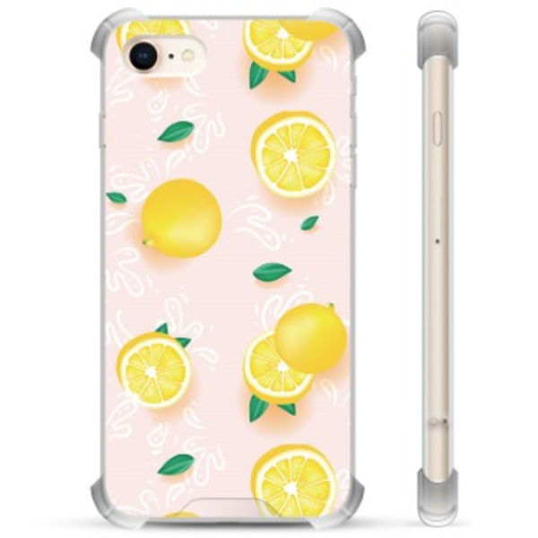 iPhone 7/8/SE (2020)/SE (2022) Hybridskal - Citronmönster Animerad