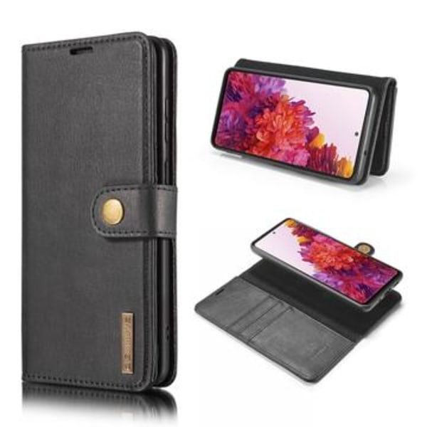 Samsung Galaxy S20 FE DG.Ming 2-i-1 Löstagbar Läder Plå... Svart