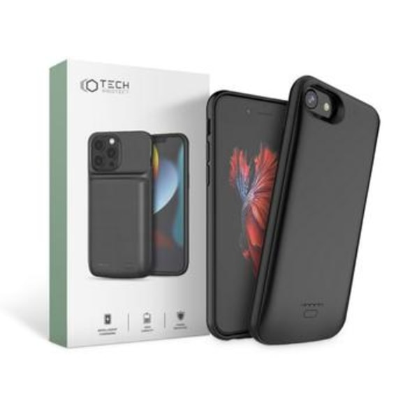iPhone 6/6S/7/8/SE (2020)/SE (2022) Tech-Protect Powercase... Svart