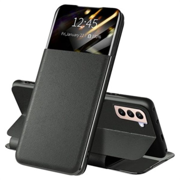 Samsung Galaxy S22 5G Front Smart View Flipfodral - Svart Svart