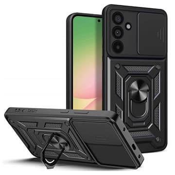 Samsung Galaxy A57 Tech-Protect CamShield Pro Skal - Svart Svart