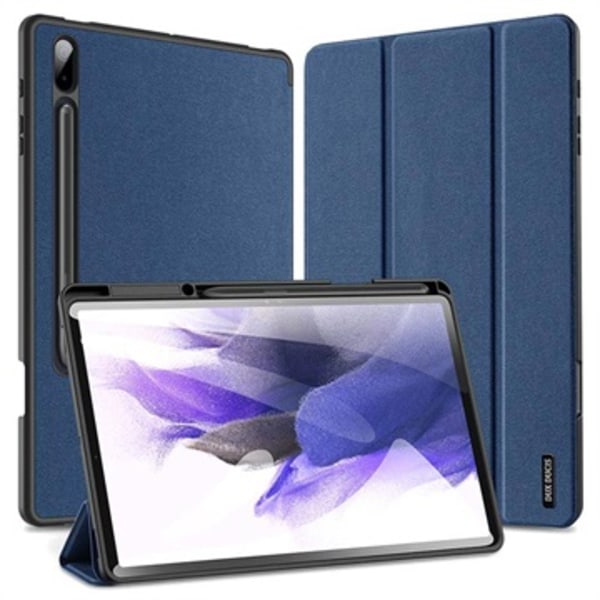 Dux Ducis Domo Samsung Galaxy Tab S7+/S8+ Tri-Fold... Blå