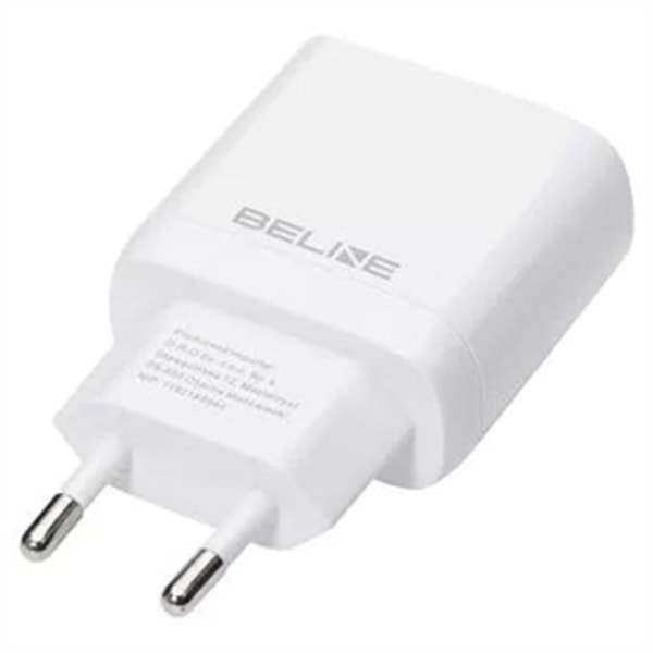 Beline PD 3.0 USB-C GaN-laddare - 30 W - Vit Vit