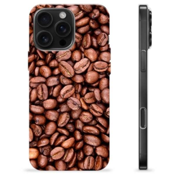 iPhone 16 Pro Max TPU-Skal - Kaffebönor Animerad