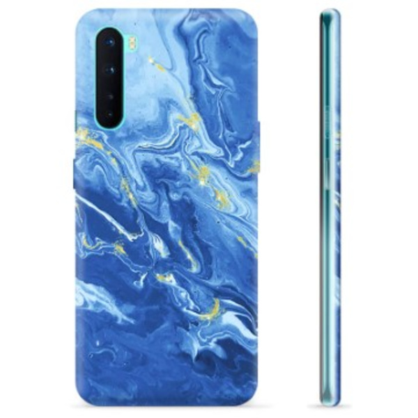 OnePlus Nord TPU-Skal - Färgrik Marmor Färgrik