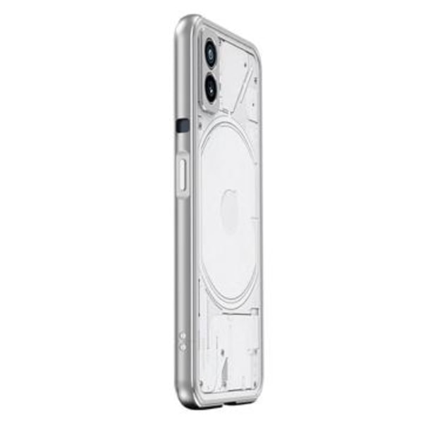 Polar Lights Style Nothing Phone (1) Metall Bumper - Silver Silver