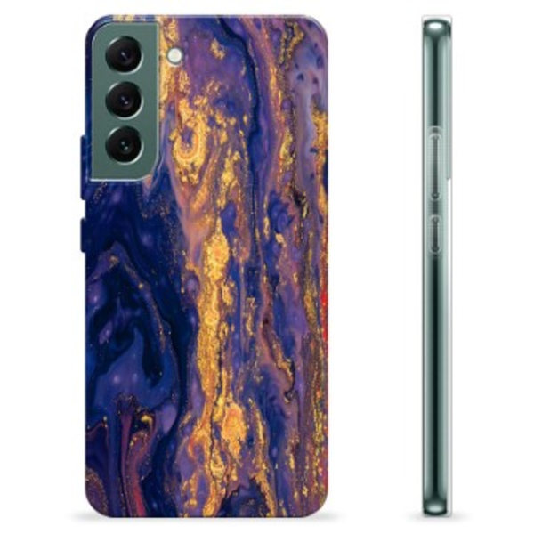 Samsung Galaxy S22+ 5G TPU-Skal - Gyllene Skymning Färgrik