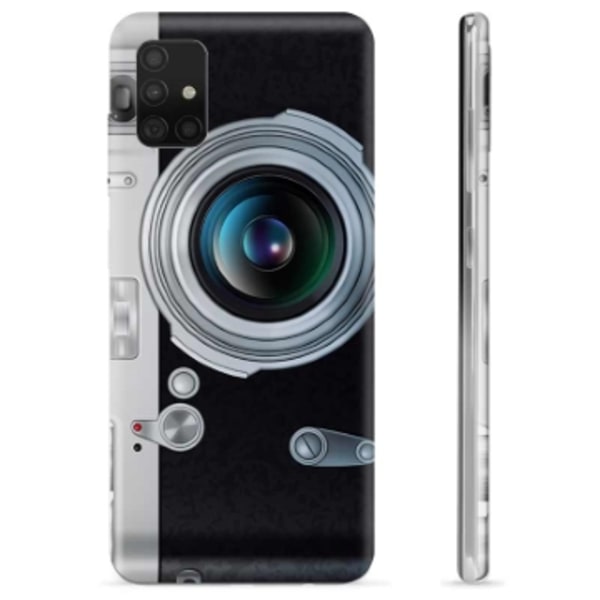 Samsung Galaxy A51 TPU-Skal - Retrokamera Animerad