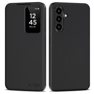 Samsung Galaxy A56 Tech-Protect Smart Clear View Flip Skal... Svart