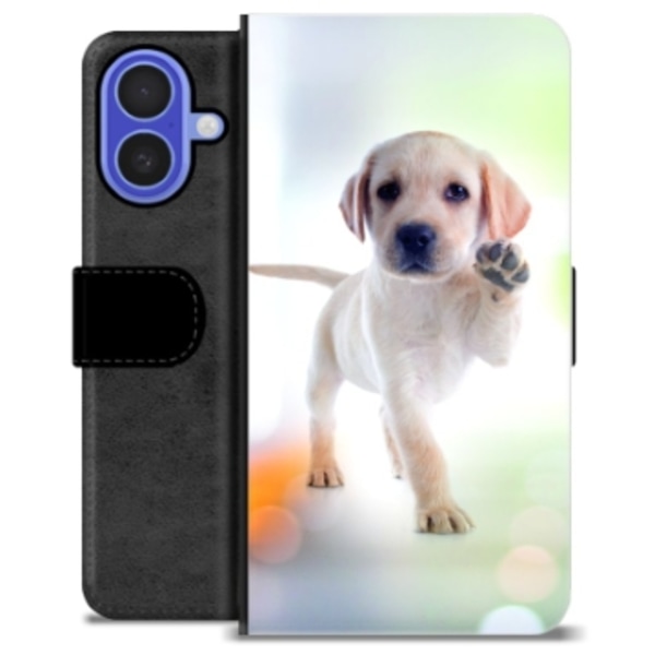 iPhone 16 Premium Plånboksfodral - Hund Animerad