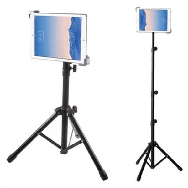 Universell Justerbar Surfplatta Tripod Stativ - 7-11 Svart