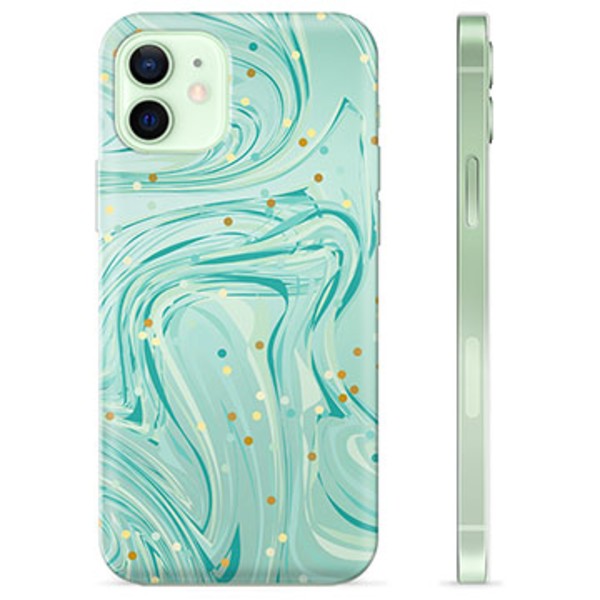 iPhone 12 TPU-Skal - Grön Mynta Grön