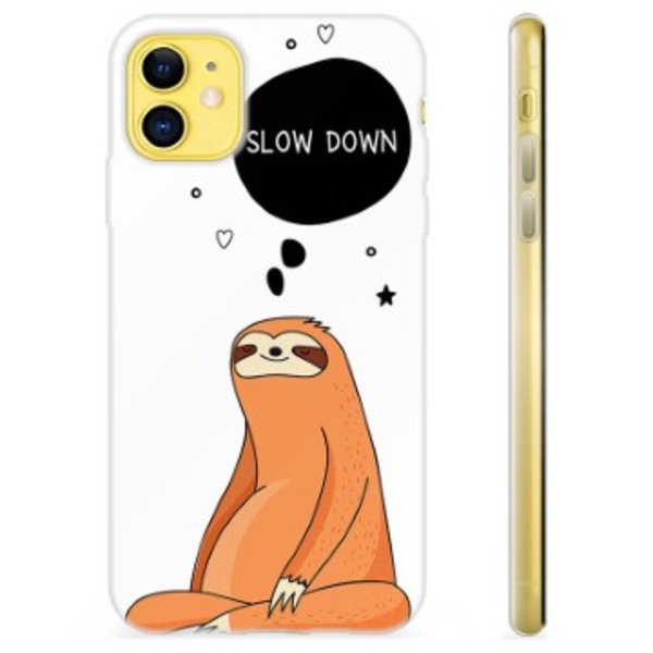 iPhone 11 TPU-Skal - Slow Down Animerad