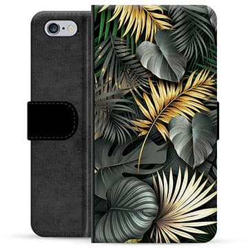 iPhone 6 / 6S Premium Plånboksfodral - Gyllene Löv Animerad