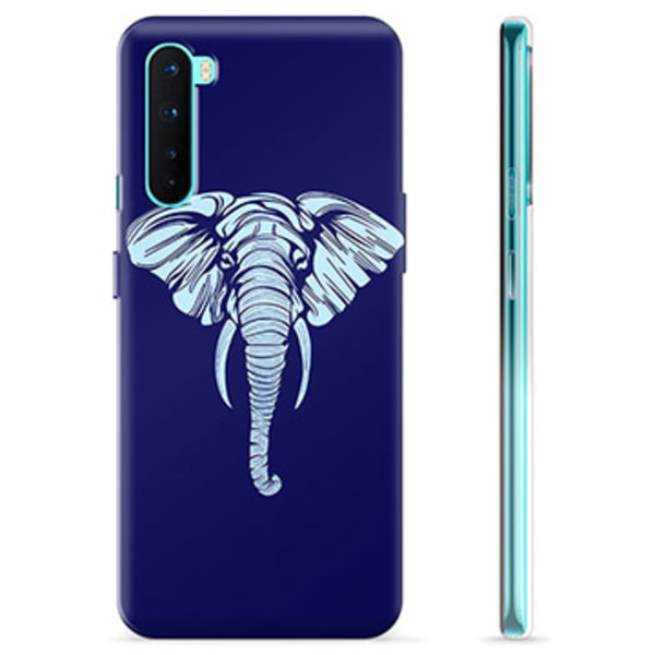 OnePlus Nord TPU-Skal - Elefant Animerad