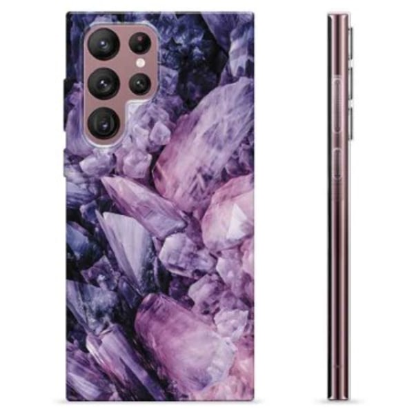 Samsung Galaxy S22 Ultra 5G TPU-Skal - Ametist Lila