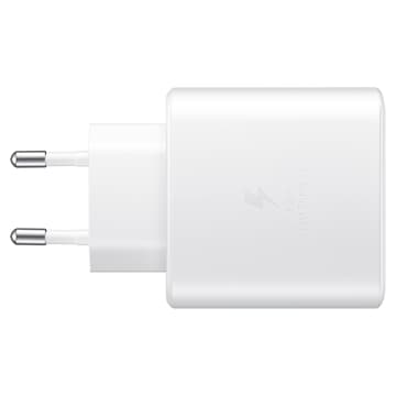 Samsung USB-C Snabb Reseladdare EP-TA845EWE - 45W - Bulk - Vit Gul