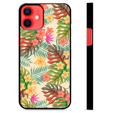 iPhone 12 mini Skyddsskal - Rosa Blommor Rosa