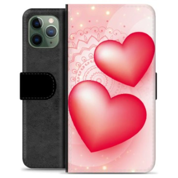 iPhone 11 Pro Premium Plånboksfodral - Kärlek Animerad