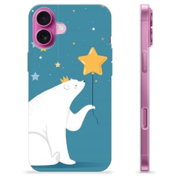 iPhone 16 Plus TPU-Skal - Isbjörn Animerad