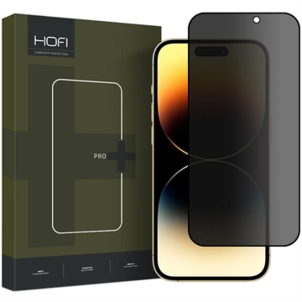 iPhone 15 Pro Max Hofi Anti Spy Pro+ Privacy Härdat Glas Sk... Svart