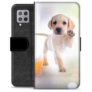 Samsung Galaxy A42 5G Premium Plånboksfodral - Hund Animerad