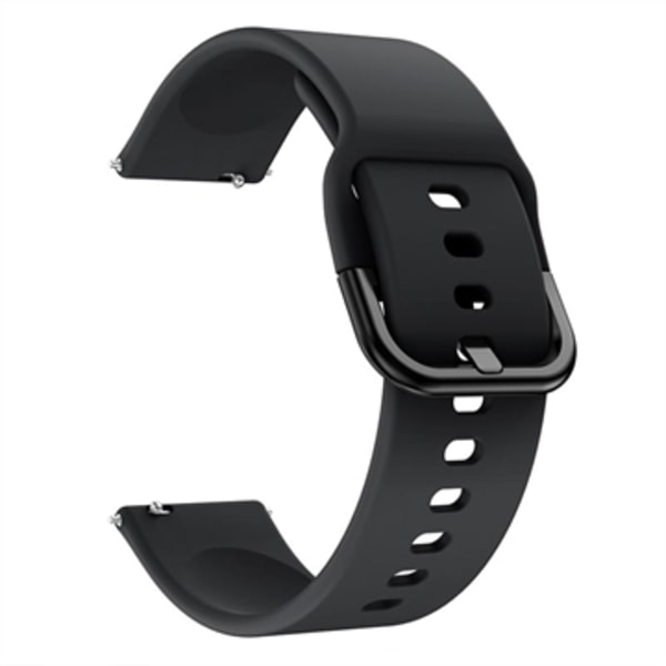 Huawei Watch GT2 Soft Silikonrem - Svart Svart