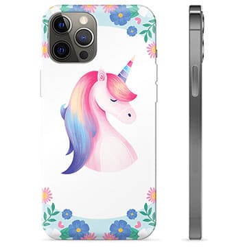 iPhone 12 Pro Max TPU-Skal - Enhörning Animerad