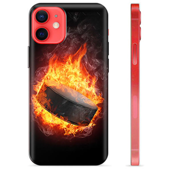 iPhone 12 mini TPU-Skal - Ishockey Animerad