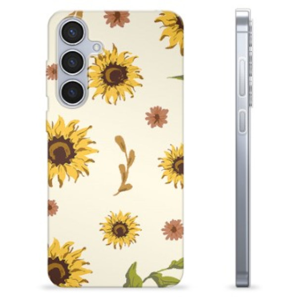 Samsung Galaxy S24+ TPU-Skal - Solrosor Animerad
