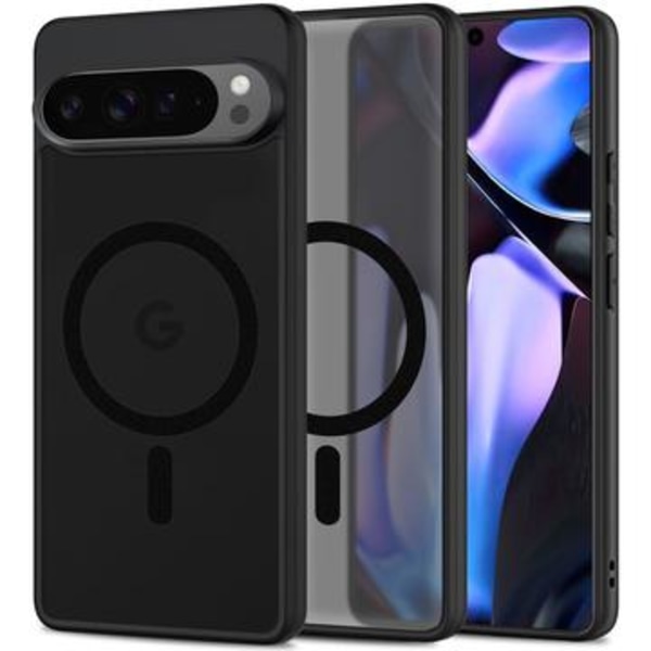 Google Pixel 9/9 Pro Tech-Protect Magmat Skal - MagSafe-... Svart