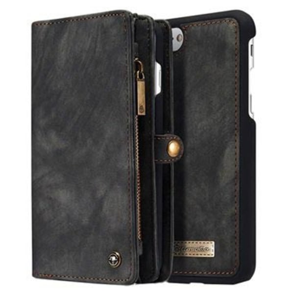 iPhone 7 Plus / iPhone 8 Plus Caseme 2-in-1 Plånboksfodral... Grå