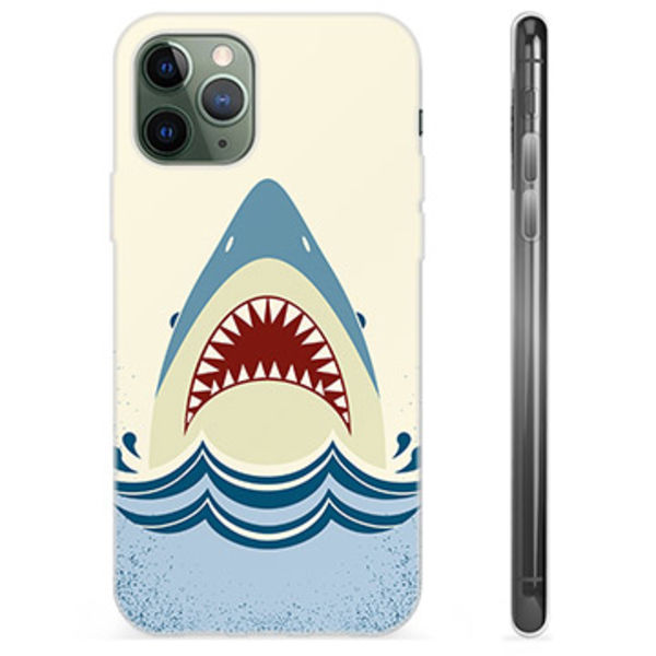 iPhone 11 Pro TPU-Skal - Haj Animerad