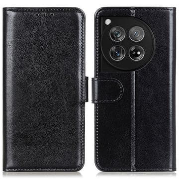 OnePlus 12 Plånboksfodral med Magnetstängning - Svart Svart