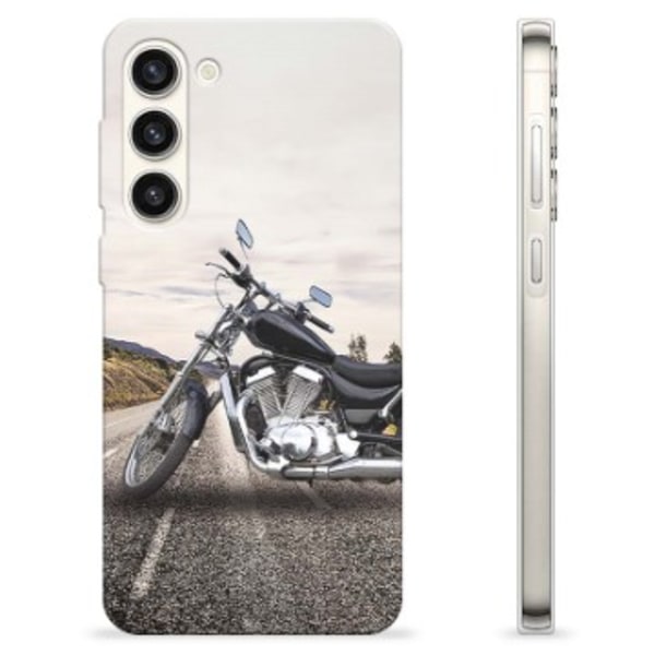 Samsung Galaxy S23+ 5G TPU-Skal - Motorcykel Animerad