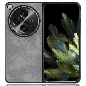 Oppo Find N3/OnePlus Open Belagt Plastskal - Grå Grå