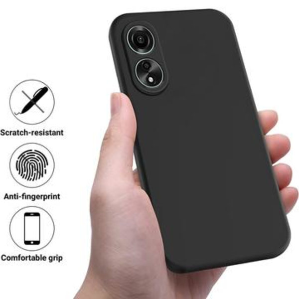 Honor X5 Plus Liquid Silikonskal - Svart Svart