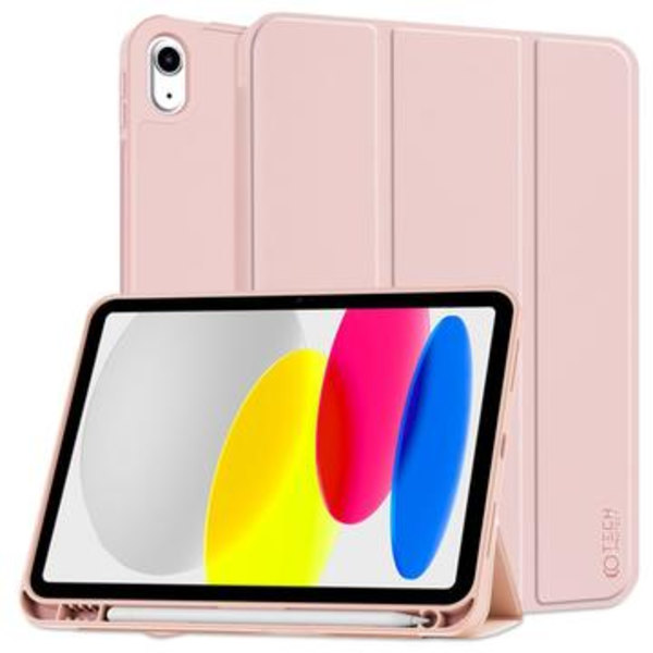 iPad 2022/2025 Tech-Protect SmartCase Pen Tri-Fold Folio... Rosa