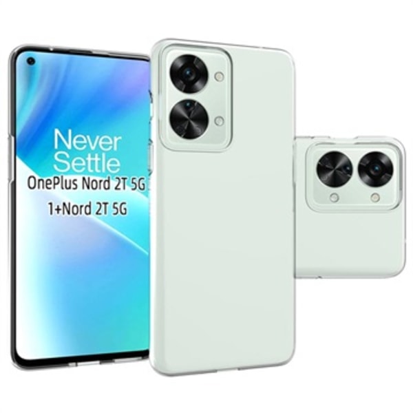 Anti-Halk OnePlus Nord 2T TPU-skal - Genomskinlig Genomskinlig