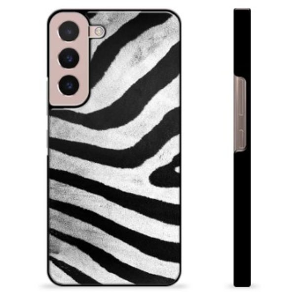 Samsung Galaxy S22 5G Skyddsskal - Zebra Animerad