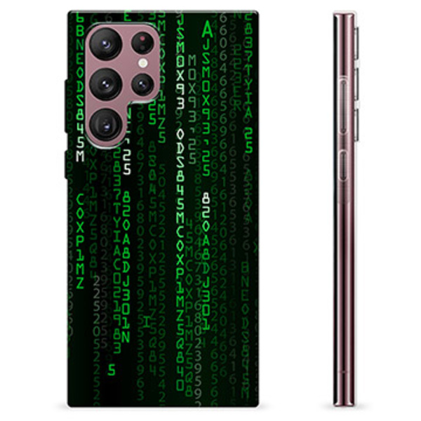 Samsung Galaxy S22 Ultra 5G TPU-Skal - Krypterad Animerad