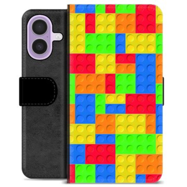 iPhone 17 Premium Plånboksfodral - Block Animerad