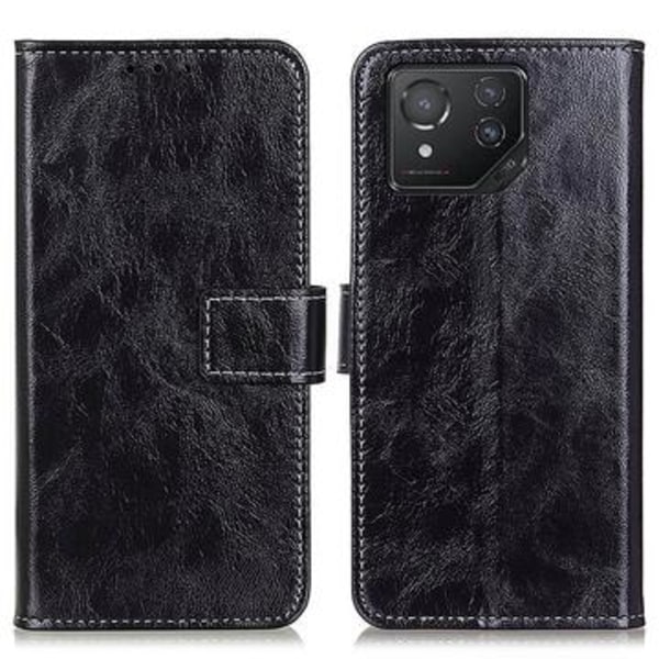 Asus ROG Phone 8/8 Pro Plånboksfodral med Magnetstängning... Svart